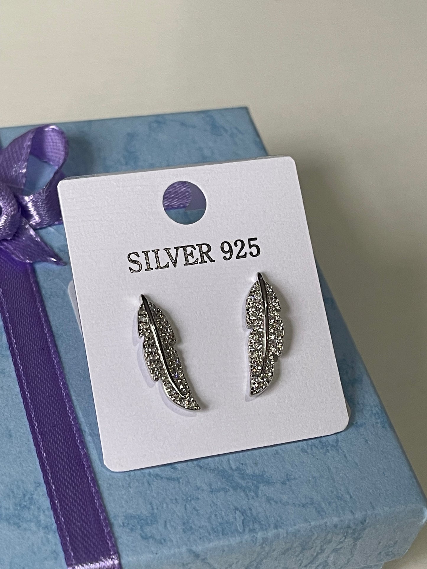 Leaf Stud Earrings